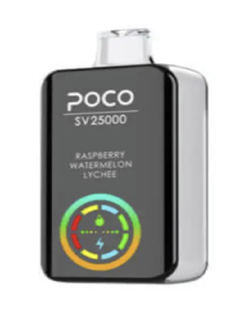 POCO SV 25000 - Raspberry Watermelon Lychee 5% POCO SV 25000 - Raspberry Watermelon Lychee 5%